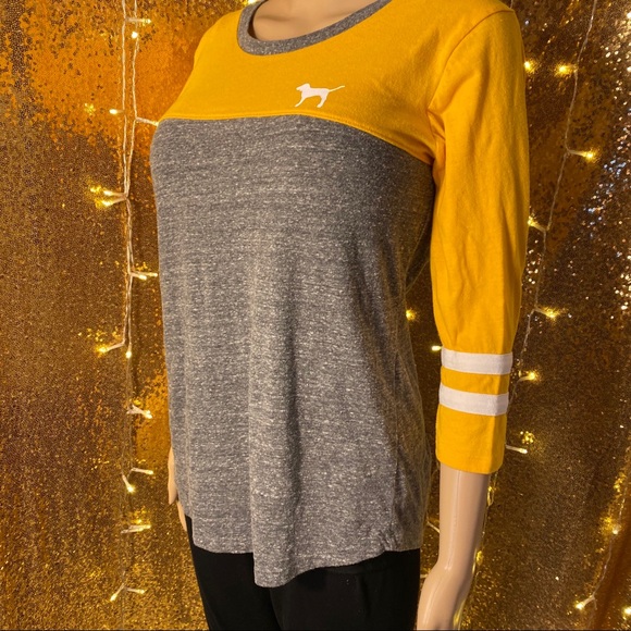 PINK 🎀 by Victoria Secret Baseball Tee ⚾️ - Picture 3 of 6